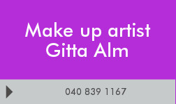 Make up artist Gitta Alm